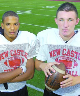 New Castle teammates share
more than just special honor
