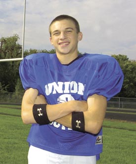 Union’s Salmen drawing up
some big plays for Scotties
